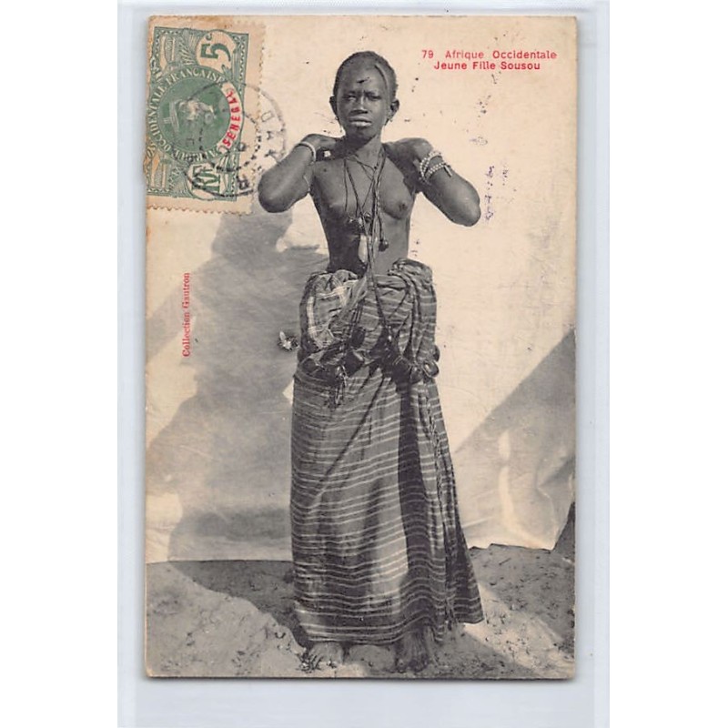 Rare collectable postcards of ETHNIC NUDE. Vintage Postcards of ETHNIC NUDE