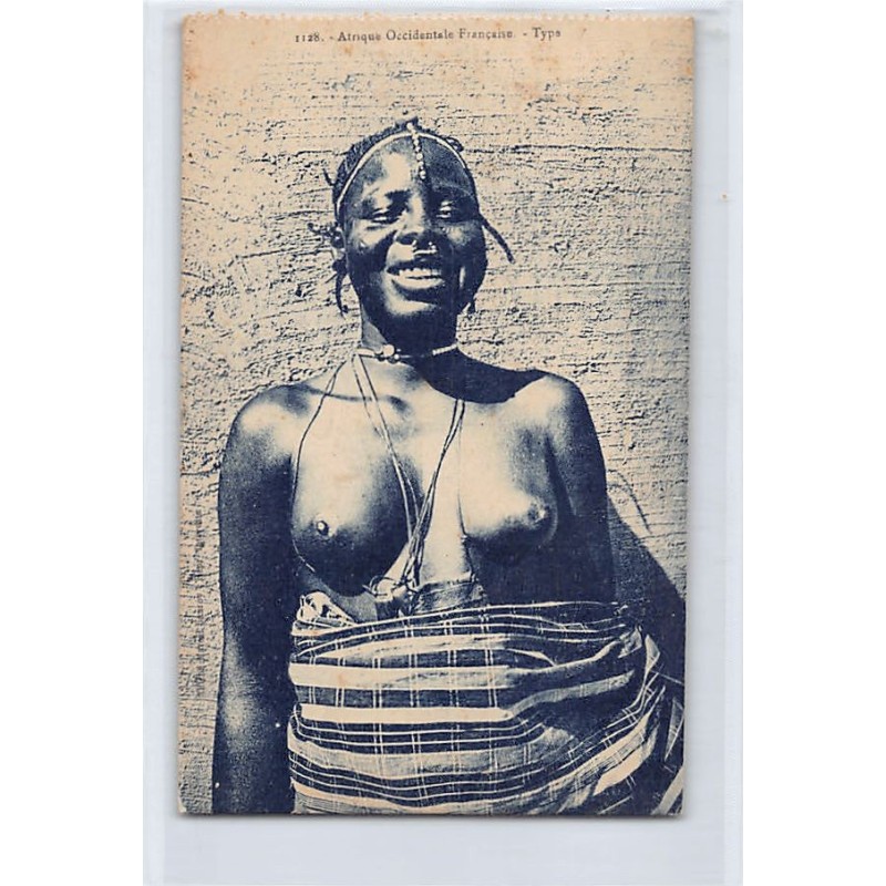 Rare collectable postcards of ETHNIC NUDE. Vintage Postcards of ETHNIC NUDE