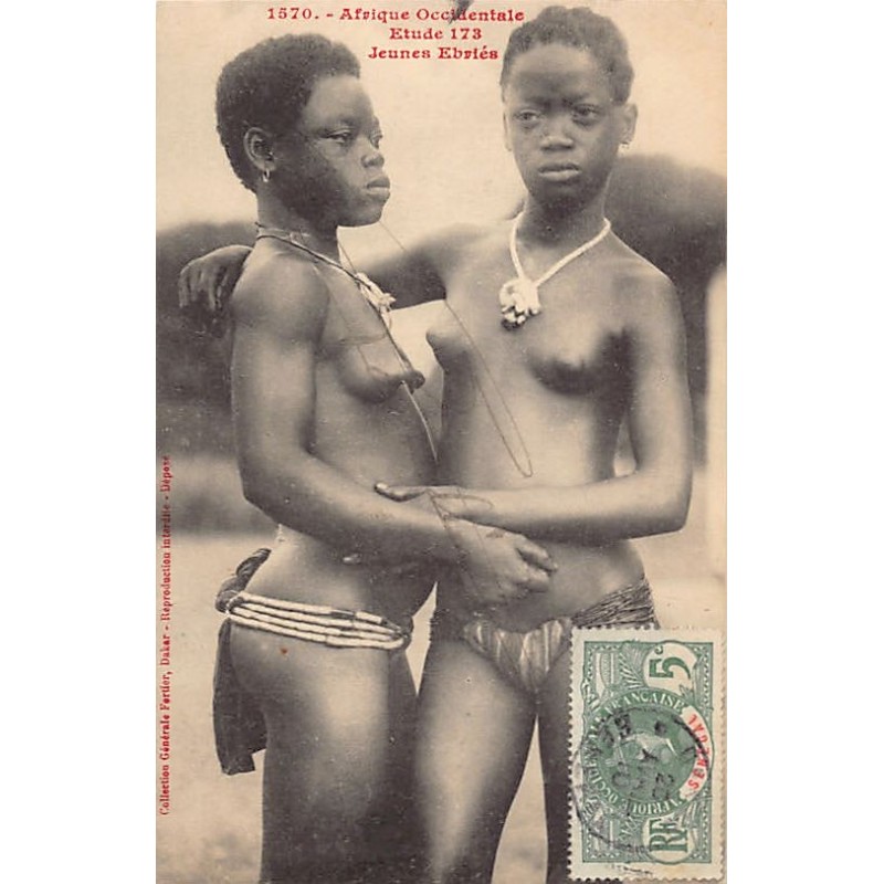 Rare collectable postcards of ETHNIC NUDE. Vintage Postcards of ETHNIC NUDE