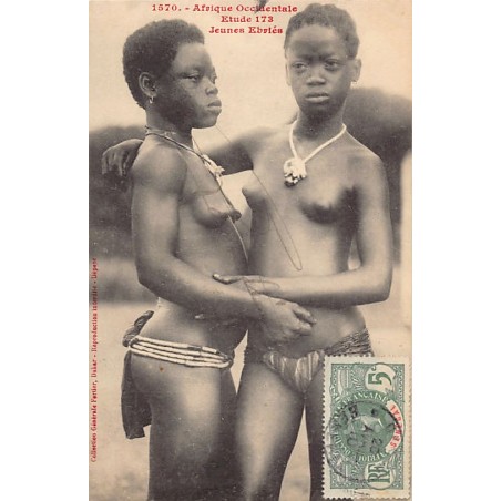 Rare collectable postcards of ETHNIC NUDE. Vintage Postcards of ETHNIC NUDE