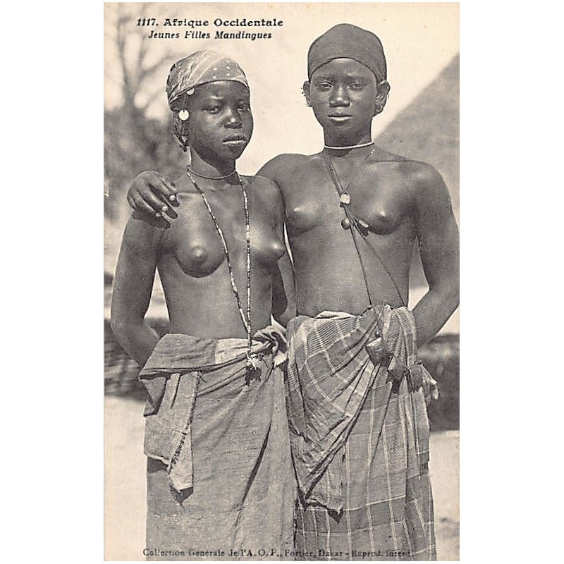 Rare collectable postcards of ETHNIC NUDE. Vintage Postcards of ETHNIC NUDE