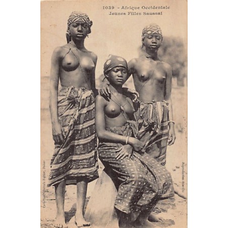 Rare collectable postcards of ETHNIC NUDE. Vintage Postcards of ETHNIC NUDE