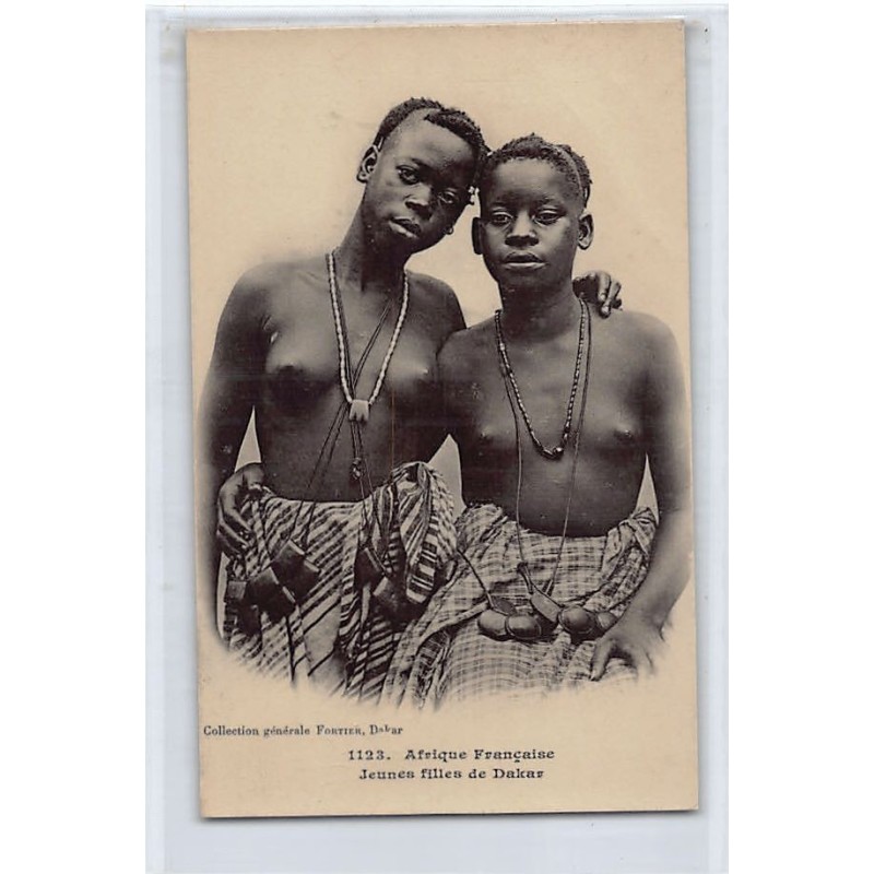 Rare collectable postcards of ETHNIC NUDE. Vintage Postcards of ETHNIC NUDE