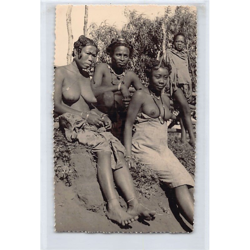 Rare collectable postcards of ETHNIC NUDE. Vintage Postcards of ETHNIC NUDE
