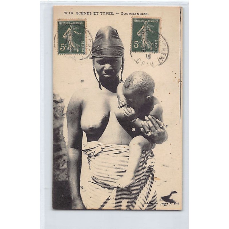 Rare collectable postcards of ETHNIC NUDE. Vintage Postcards of ETHNIC NUDE