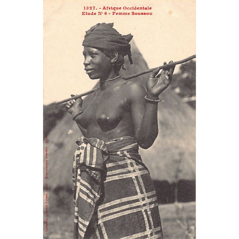 Rare collectable postcards of ETHNIC NUDE. Vintage Postcards of ETHNIC NUDE