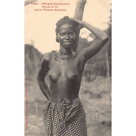 Rare collectable postcards of ETHNIC NUDE. Vintage Postcards of ETHNIC NUDE