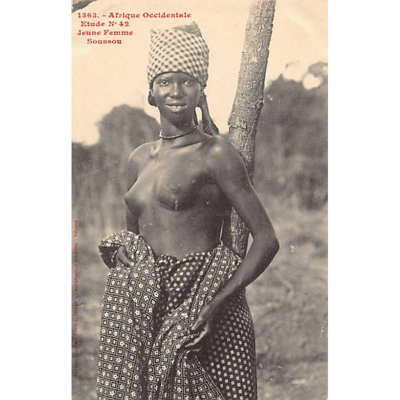 Rare collectable postcards of ETHNIC NUDE. Vintage Postcards of ETHNIC NUDE