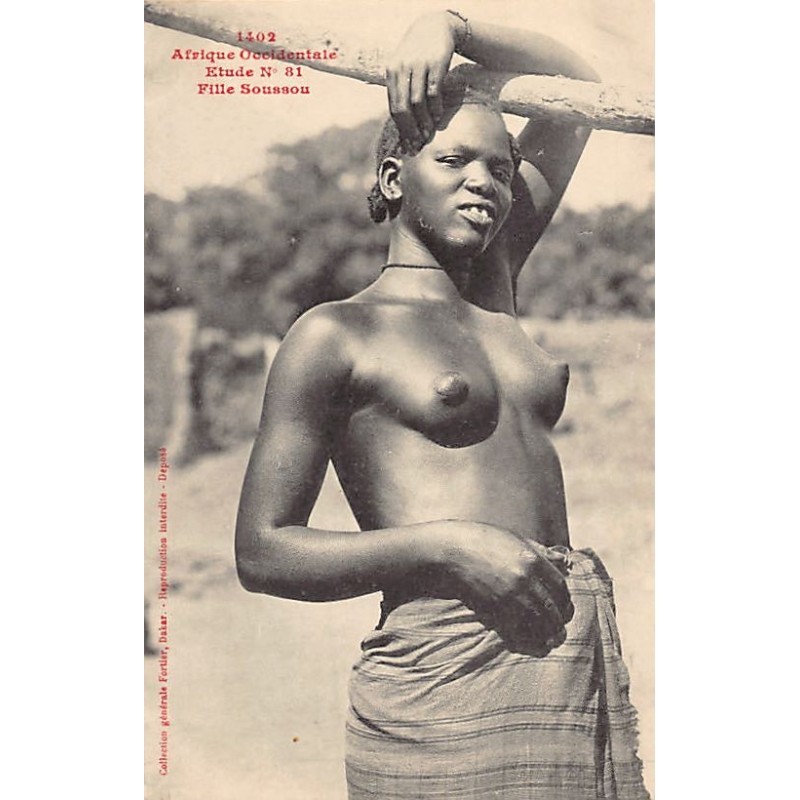 Rare collectable postcards of ETHNIC NUDE. Vintage Postcards of ETHNIC NUDE