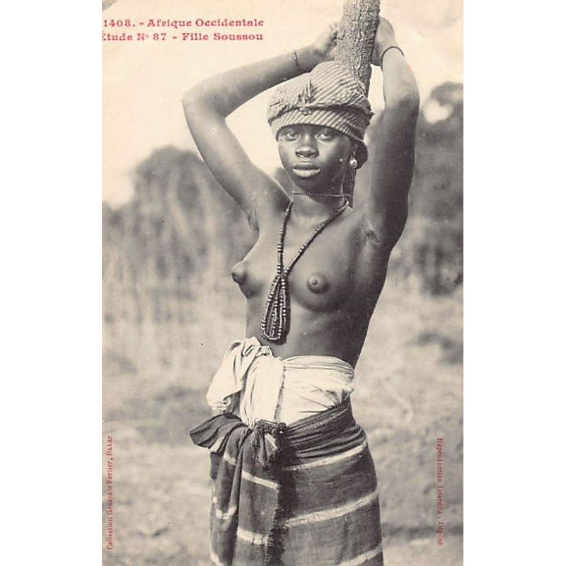 Rare collectable postcards of ETHNIC NUDE. Vintage Postcards of ETHNIC NUDE