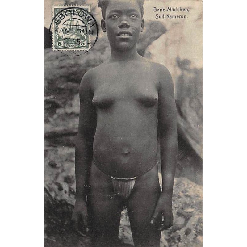 Rare collectable postcards of ETHNIC NUDE. Vintage Postcards of ETHNIC NUDE