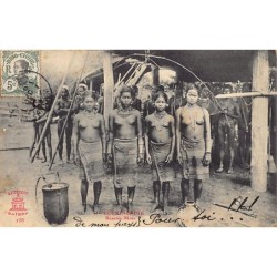 Rare collectable postcards of ETHNIC NUDE. Vintage Postcards of ETHNIC NUDE