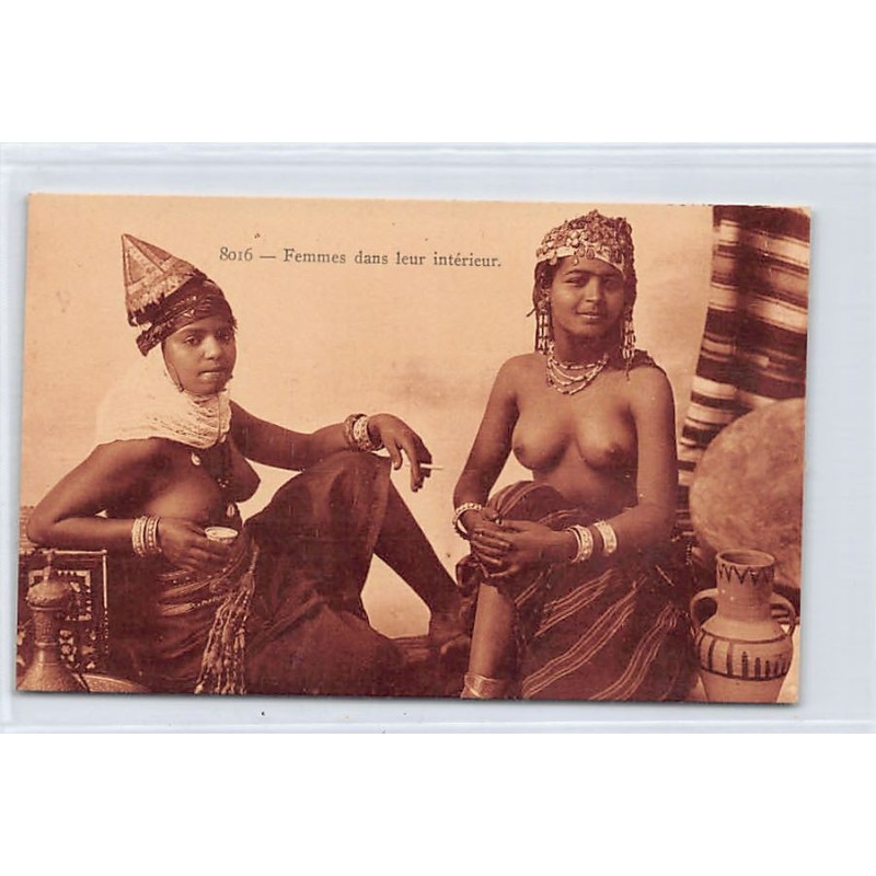 Rare collectable postcards of ETHNIC NUDE. Vintage Postcards of ETHNIC NUDE