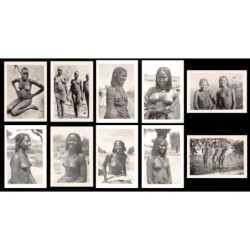 Rare collectable postcards of ETHNIC NUDE. Vintage Postcards of ETHNIC NUDE