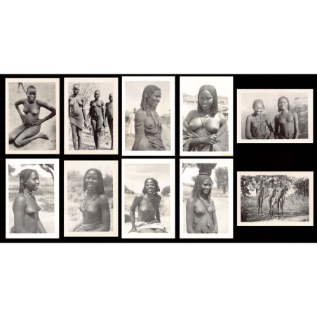Rare collectable postcards of ETHNIC NUDE. Vintage Postcards of ETHNIC NUDE