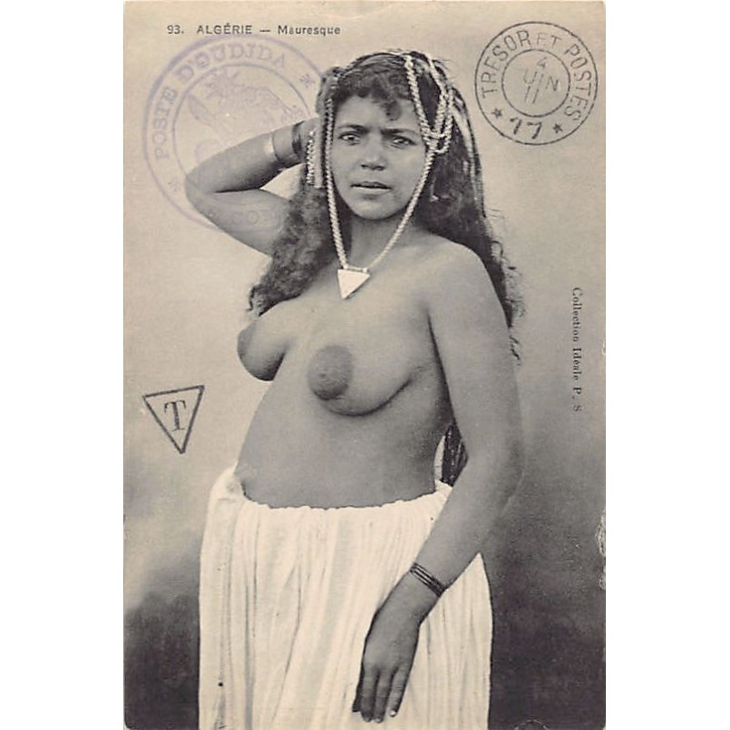 Rare collectable postcards of ETHNIC NUDE. Vintage Postcards of ETHNIC NUDE