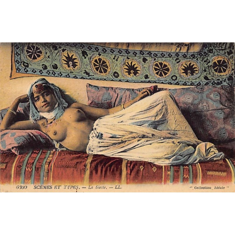 Rare collectable postcards of ETHNIC NUDE. Vintage Postcards of ETHNIC NUDE
