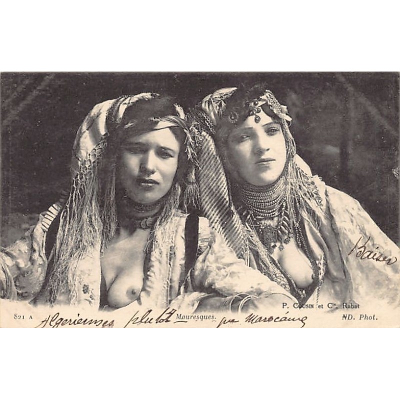 Rare collectable postcards of ETHNIC NUDE. Vintage Postcards of ETHNIC NUDE