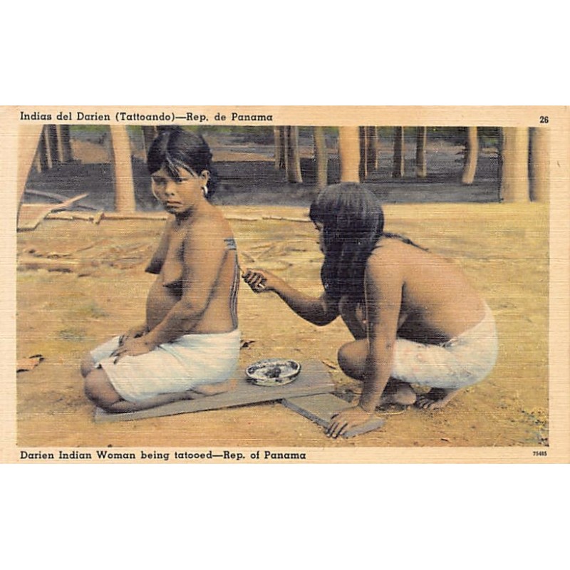 Rare collectable postcards of ETHNIC NUDE. Vintage Postcards of ETHNIC NUDE