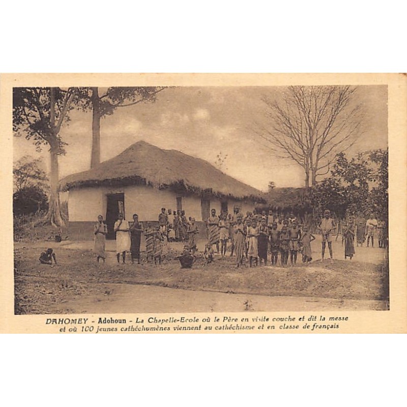 Rare collectable postcards of BENIN Dahomey. Vintage Postcards of BENIN Dahomey