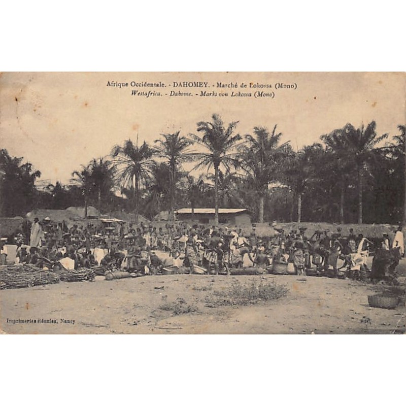 Rare collectable postcards of BENIN Dahomey. Vintage Postcards of BENIN Dahomey