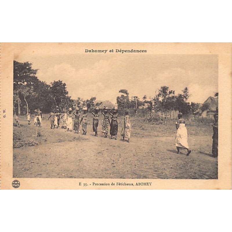 Rare collectable postcards of BENIN Dahomey. Vintage Postcards of BENIN Dahomey