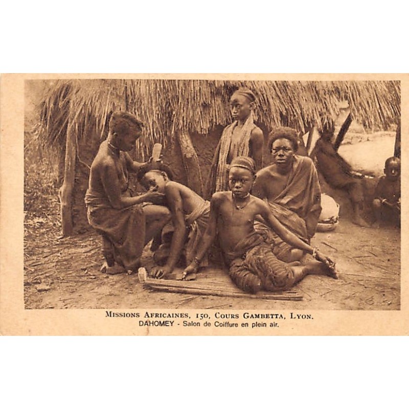 Rare collectable postcards of BENIN Dahomey. Vintage Postcards of BENIN Dahomey