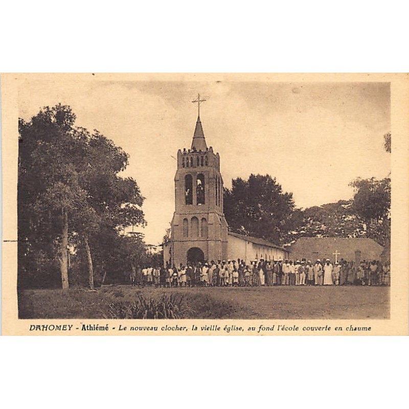 Rare collectable postcards of BENIN Dahomey. Vintage Postcards of BENIN Dahomey