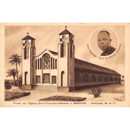 Rare collectable postcards of BENIN Dahomey. Vintage Postcards of BENIN Dahomey