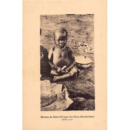 Malawi - African baby - Publ. Mission of the Shire of the Montfort Fathers