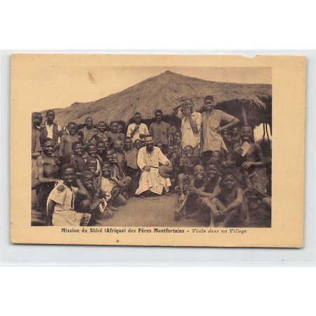 Malawi - Visit of the priest in a village - Publ. Mission of the Shire of the Montfort Fathers