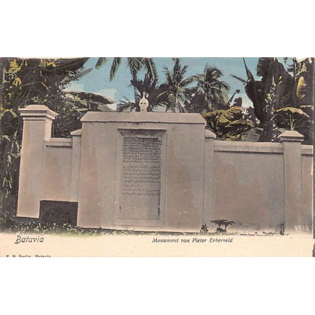 Indonesia - JAKARTA Batavia - Monument of Pieter Erbeveld