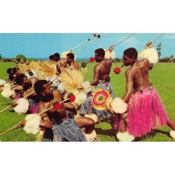 Fiji - Meke Wesi, Spear Dance - Publ. Stinsons Ltd. 1147