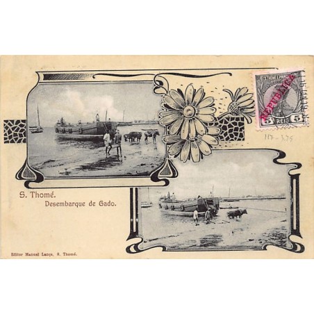 Rare collectable postcards of SAO TOME & PRINCIPE. Vintage Postcards of SAO TOME & PRINCIPE