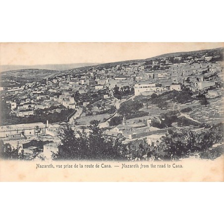 Israel - NAZARETH - From the road to Cana - Publ. André Terzis & Fils