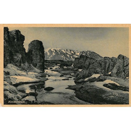 Rare collectable postcards of ICELAND. Vintage Postcards of ICELAND