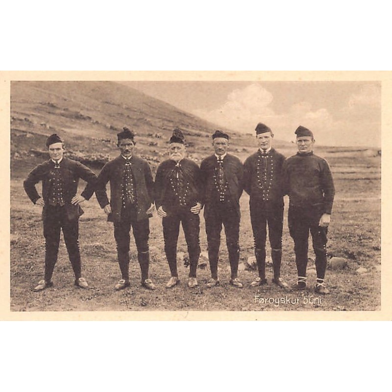 Rare collectable postcards of FAROE. Vintage Postcards of FAROE