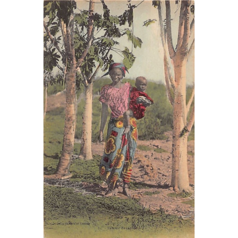Rare collectable postcards of SENEGAL. Vintage Postcards of SENEGAL