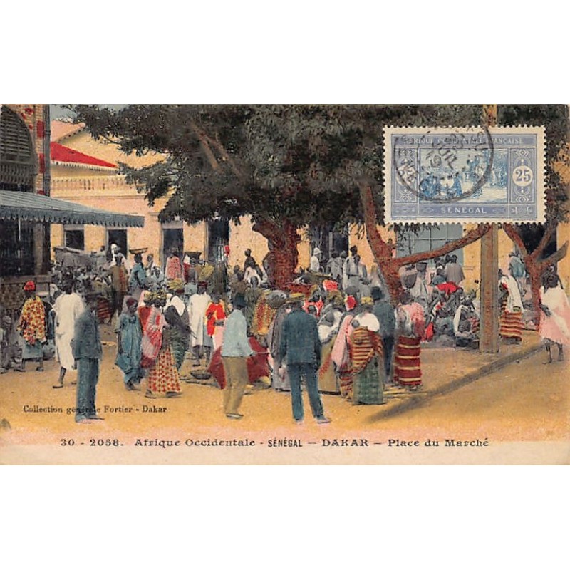 Rare collectable postcards of SENEGAL. Vintage Postcards of SENEGAL