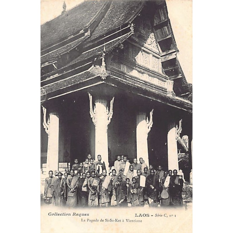 Rare collectable postcards of LAOS. Vintage Postcards of LAOS