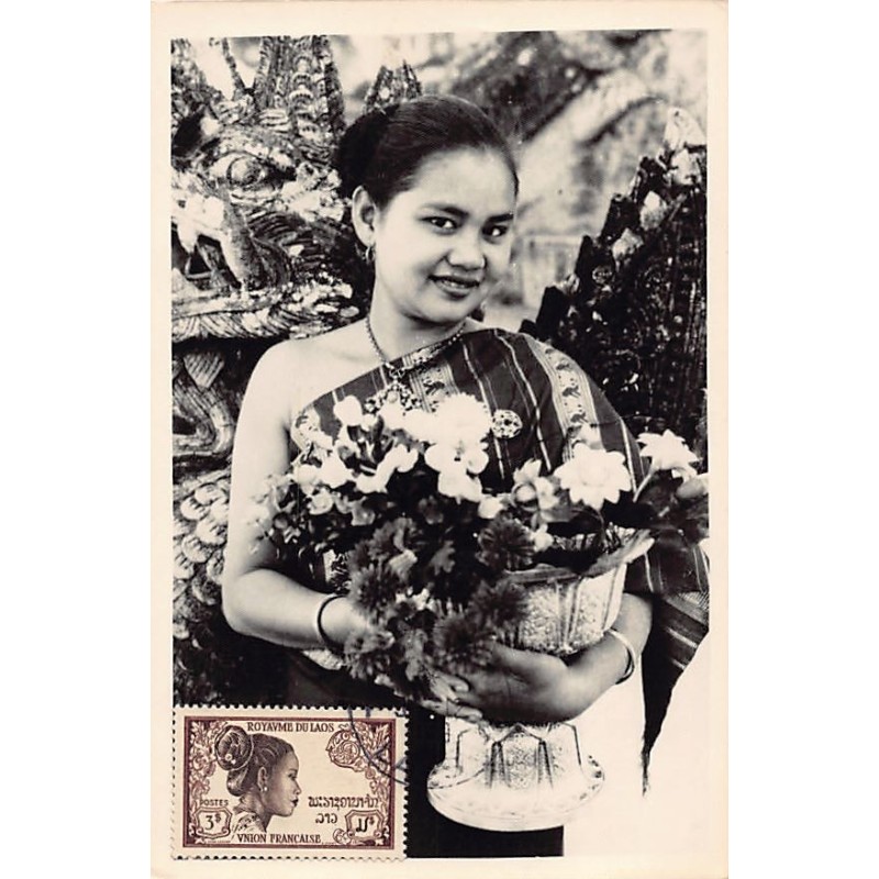 Rare collectable postcards of LAOS. Vintage Postcards of LAOS