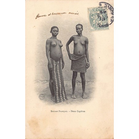 Rare collectable postcards of ETHNIC NUDE. Vintage Postcards of ETHNIC NUDE