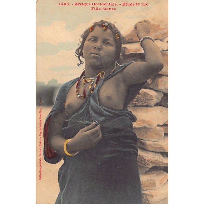 Rare collectable postcards of ETHNIC NUDE. Vintage Postcards of ETHNIC NUDE