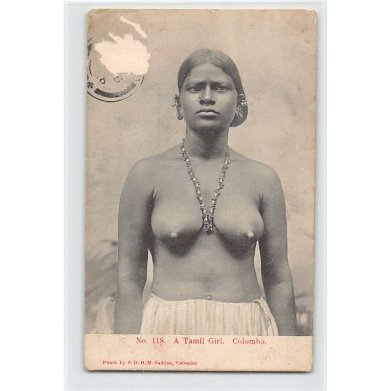 Rare collectable postcards of ETHNIC NUDE. Vintage Postcards of ETHNIC NUDE
