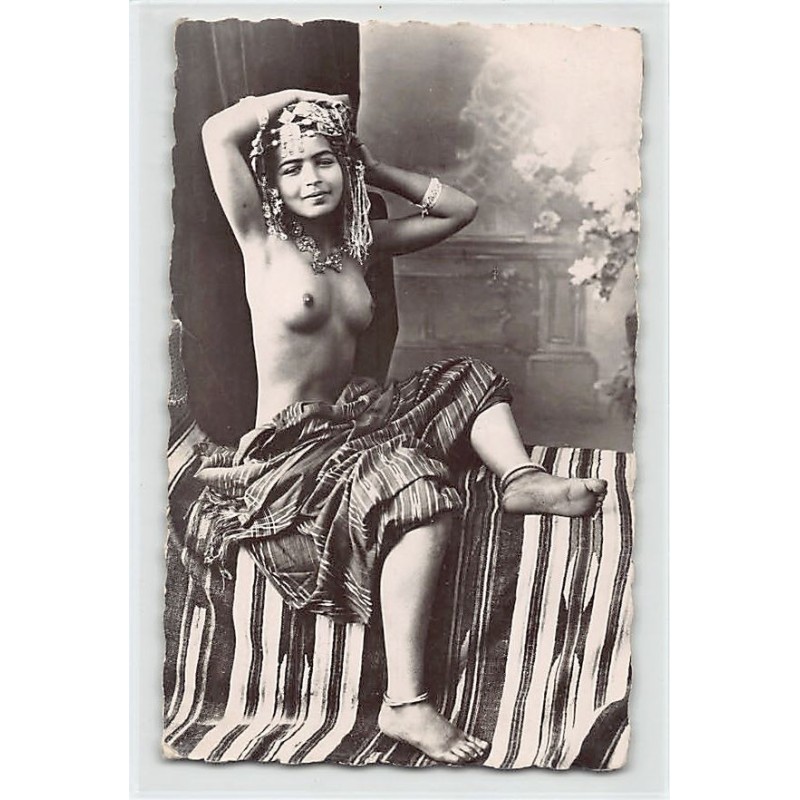 Rare collectable postcards of ETHNIC NUDE. Vintage Postcards of ETHNIC NUDE