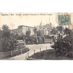 France - Haguenau (67) Caserne de l'Artillerie et Casino des Officiers - 1912