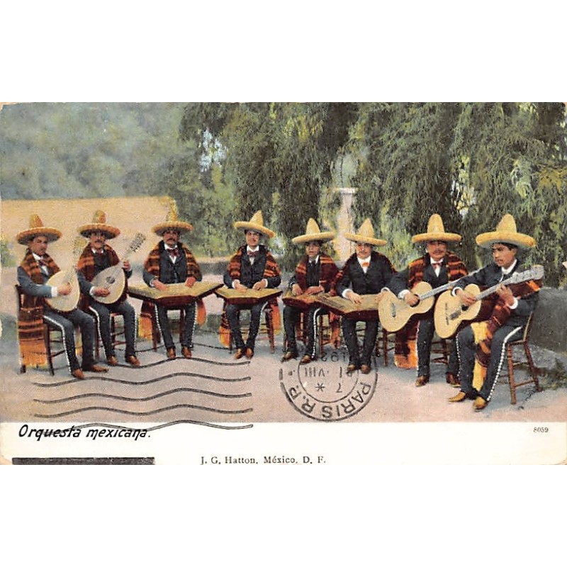 Rare collectable postcards of MEXICO. Vintage Postcards of MEXICO