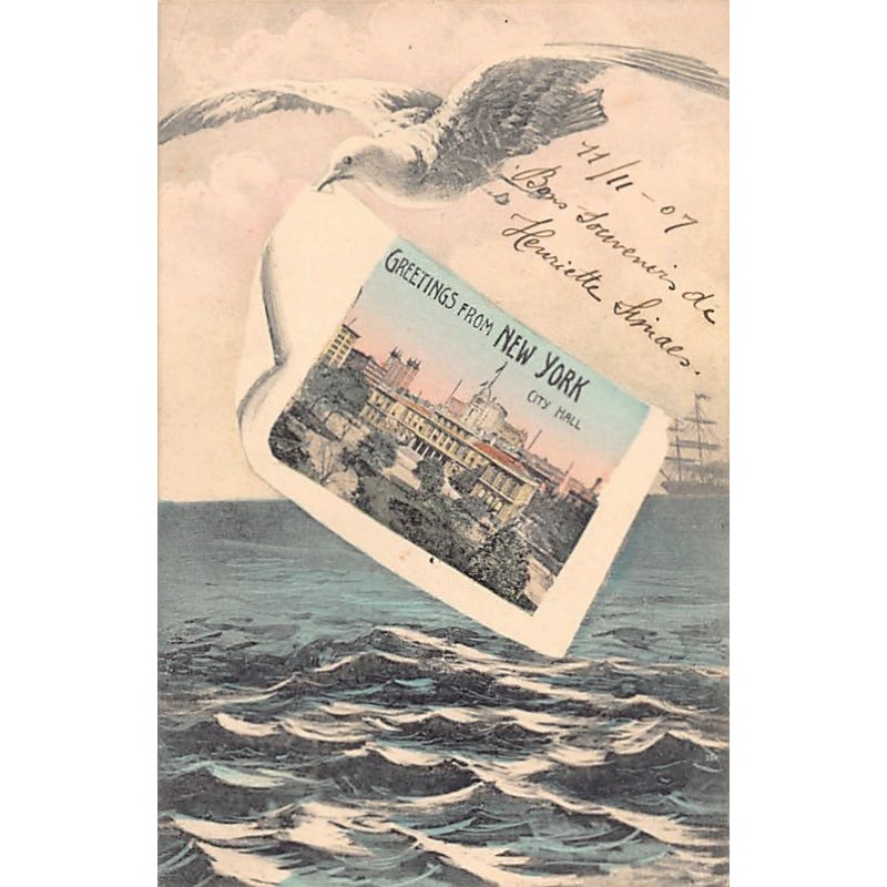 Rare collectable postcards of USA. Vintage Postcards of USA