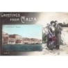 Rare collectable postcards of MALTA. Vintage Postcards of MALTA