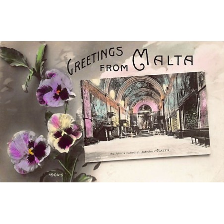 Rare collectable postcards of MALTA. Vintage Postcards of MALTA